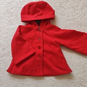 2/25 Gap Little Red Riding Hood style hooded